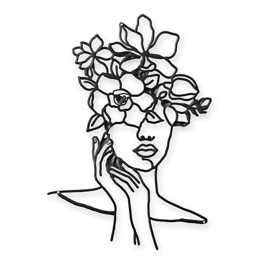 OUTLINE | TIN | GEZICHT | MET | BLOEMEN